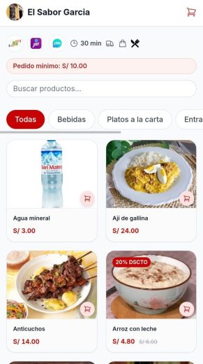 Tienda virtual lista para vender con catálogo de productos